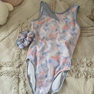 plum practicewear gymnastics leotard